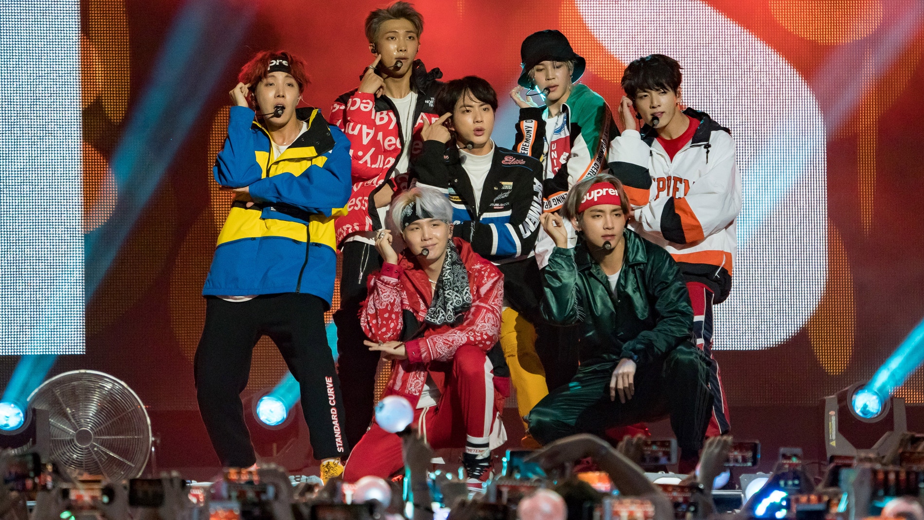 BTS en concierto