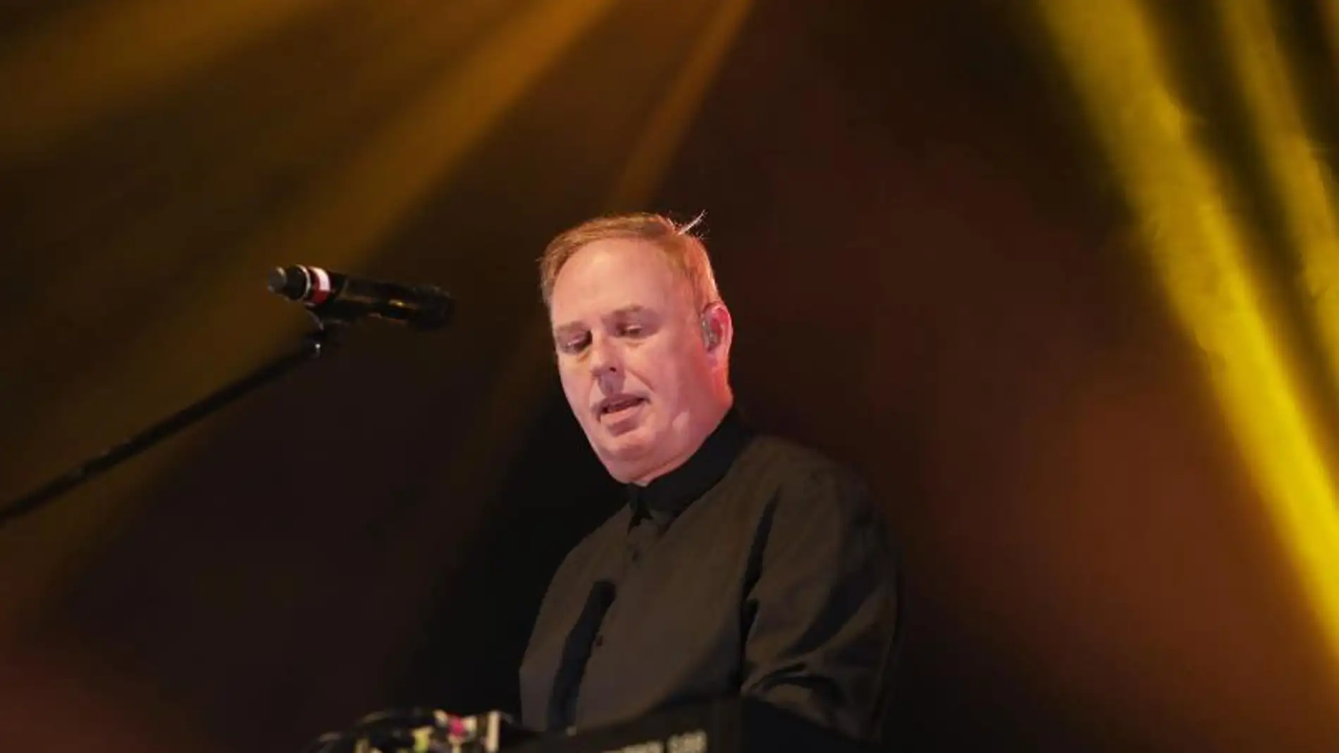 Paul Humphreys durante un concierto (archivo)