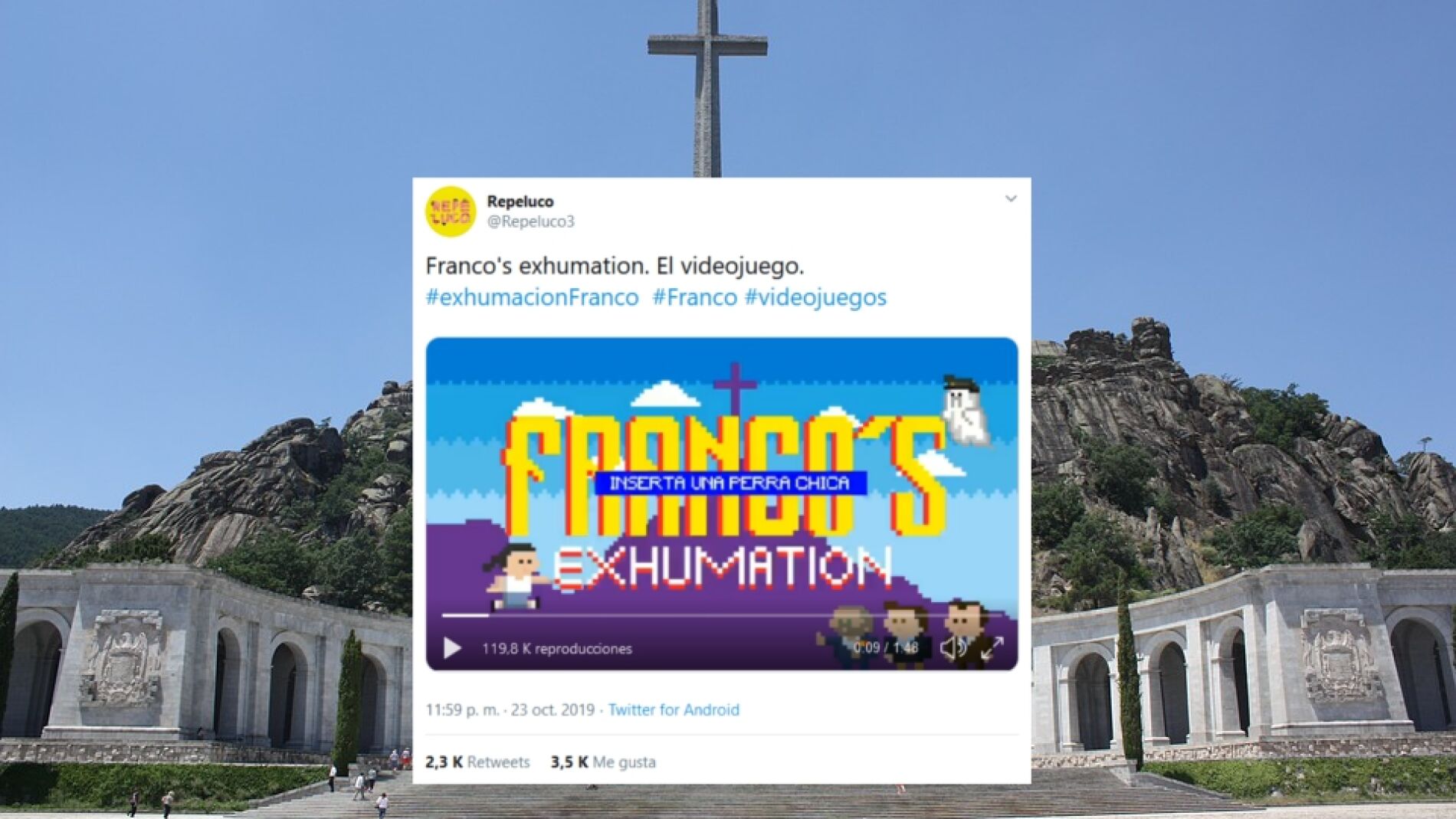 Los memes de la exhumaci&oacute;n de Franco