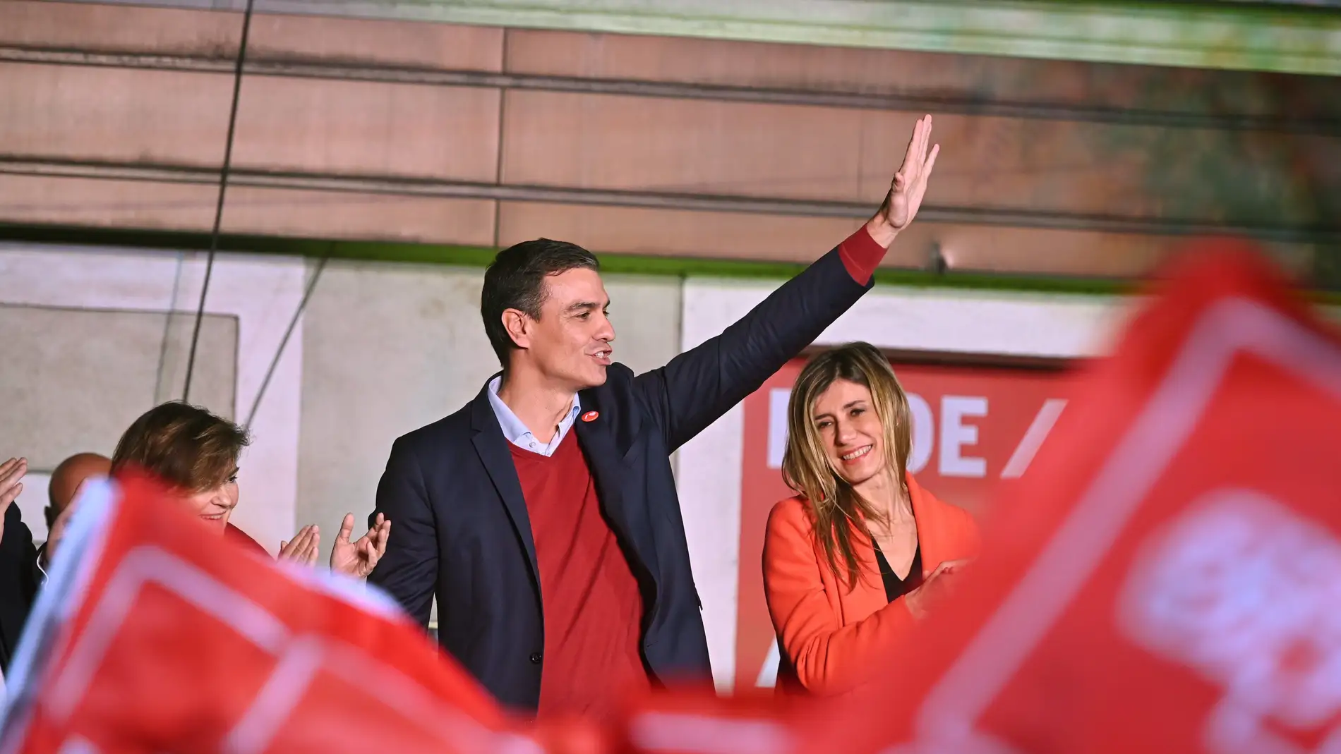 El líder del PSOE Pedro Sánchez