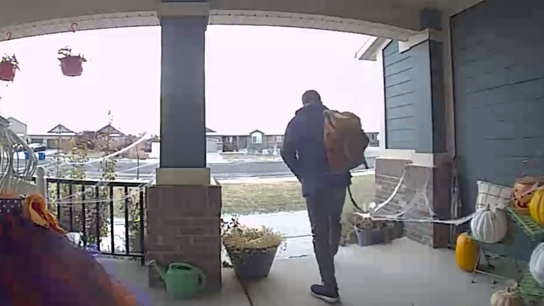 Se resbala en el hielo