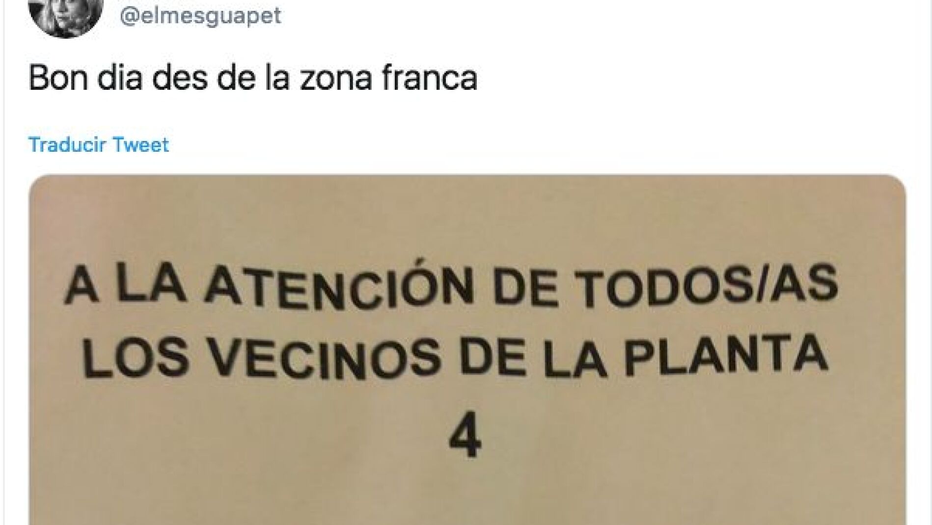 Twitter de @elmesguapet