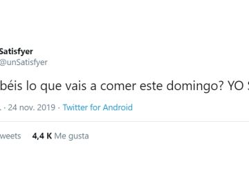 Cuenta de Twitter de @unsatisfyer