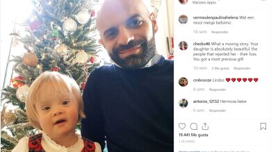 Este padre soltero adoptó a una niña con síndrome de Down que había sido rechazada por veinte familias