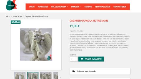Caganer de Notre Dame