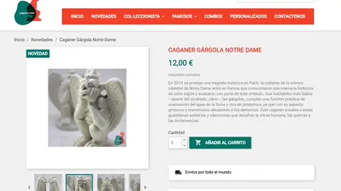 Caganer de Notre Dame Caganer de Notre Dame