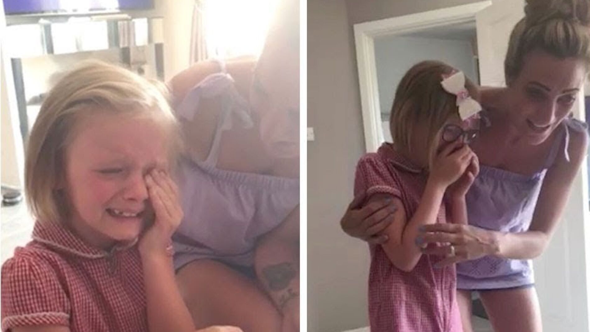 Sorprende a su hija con una nueva mascota