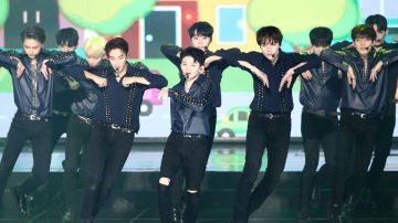 SEVENTEEN en uno de sus últimos conciertos