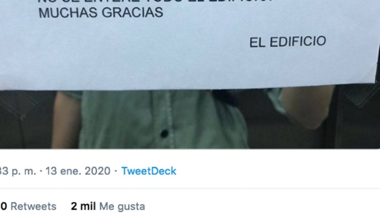 Dejan un cartel sobre las relaciones sexuales de 