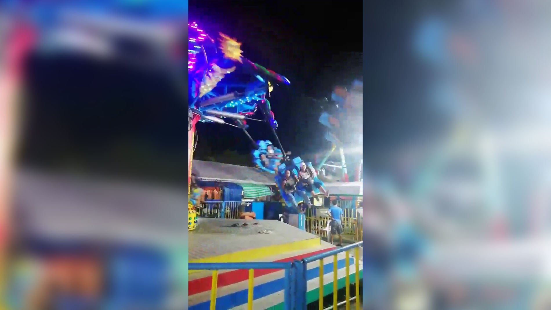 Accidente en atracci&oacute;n de feria