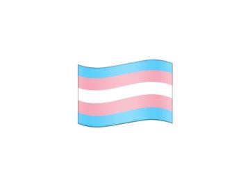 La bandera trans se une a los emojis 