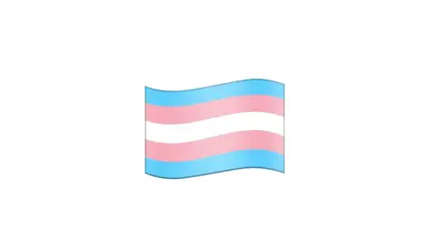 La bandera trans se une a los emojis La bandera trans se une a los emojis