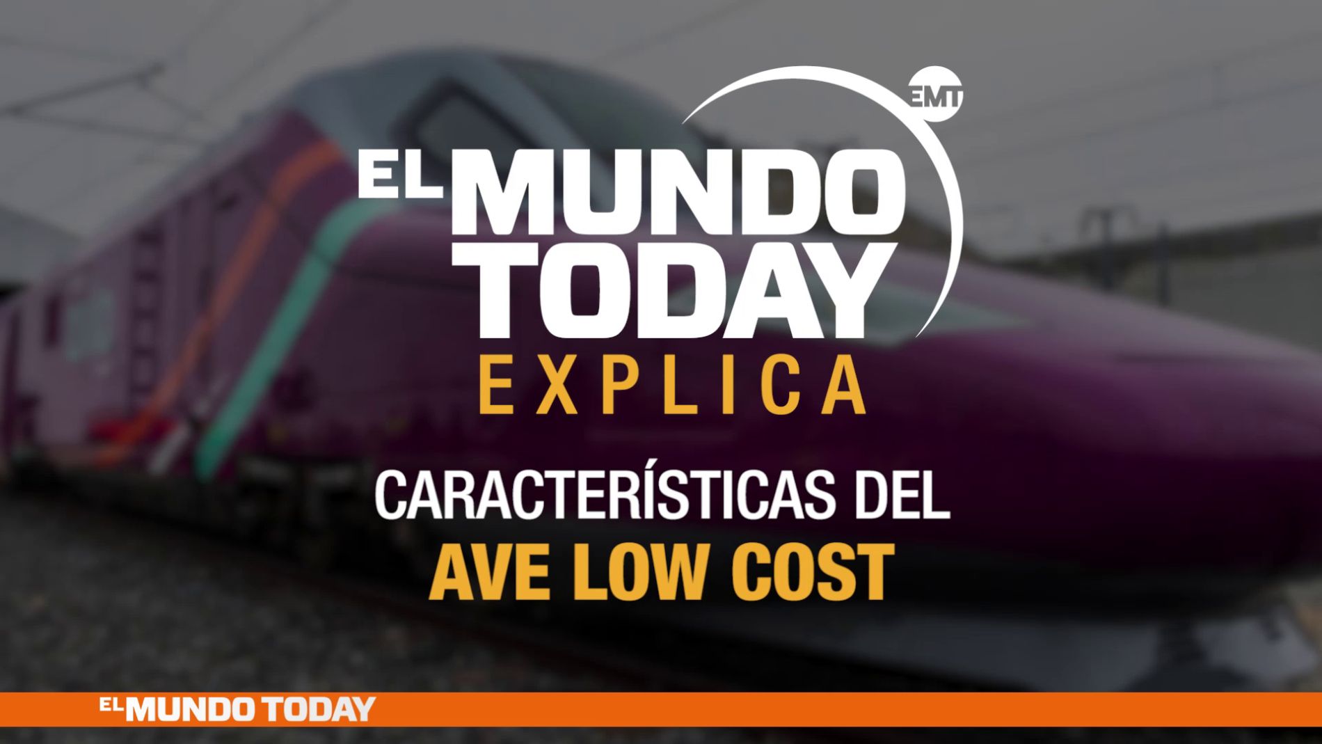 Caracter&iacute;sticas del AVE low cost