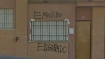 La pintada original de "Emosido engañado" La pintada original de "Emosido engañado"