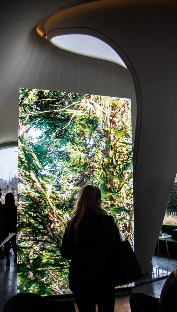 Una obra de la exposición Connect BTS