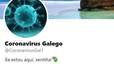 Pantallazo de @coronavirusgal1 Pantallazo de @coronavirusgal1