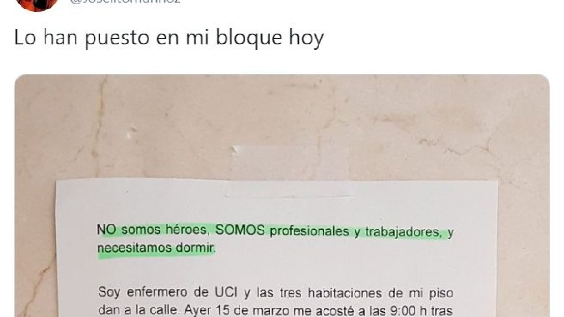 Tuit de @joselitomunhoz