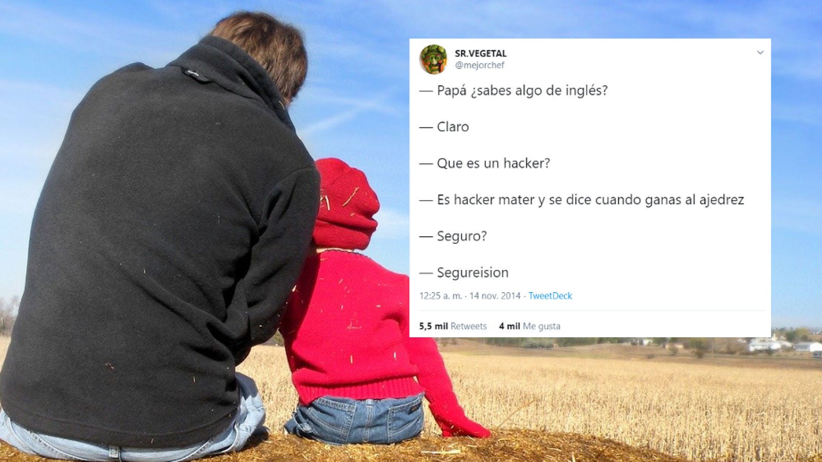 Los mejores chistes de padres e hijos que te harán llorar de risa