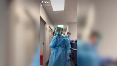 El vídeo de unas enfermeras en Texas bailando contra el coronavirus arrasa en Tik Tok