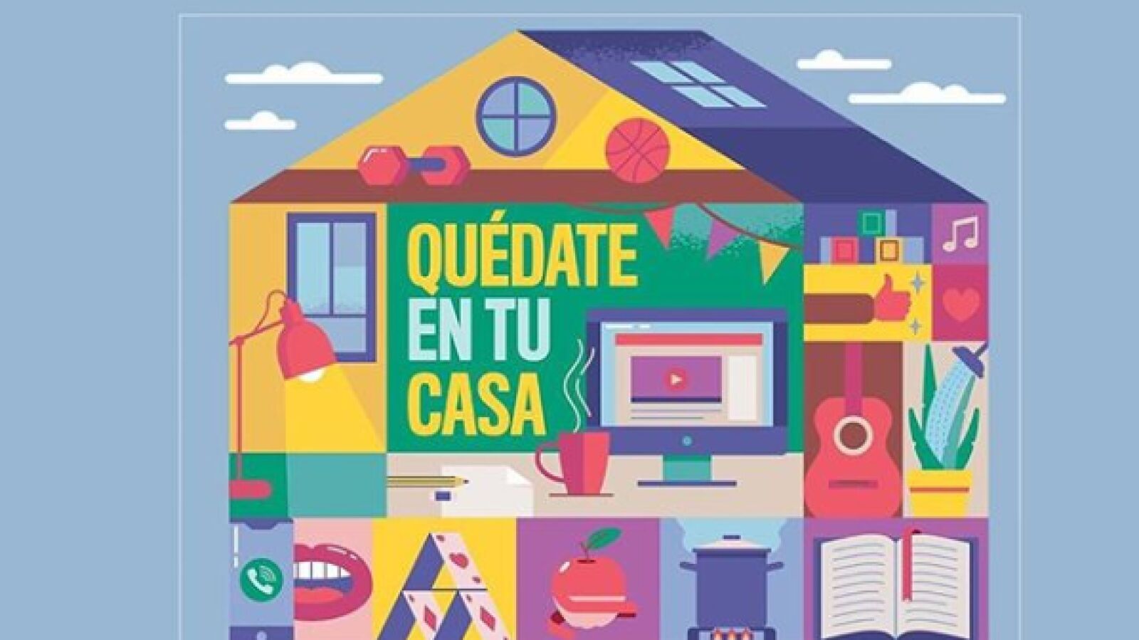 ‘Quédate en tu casa’: el himno oficial del festival que pone música a la cuarentena