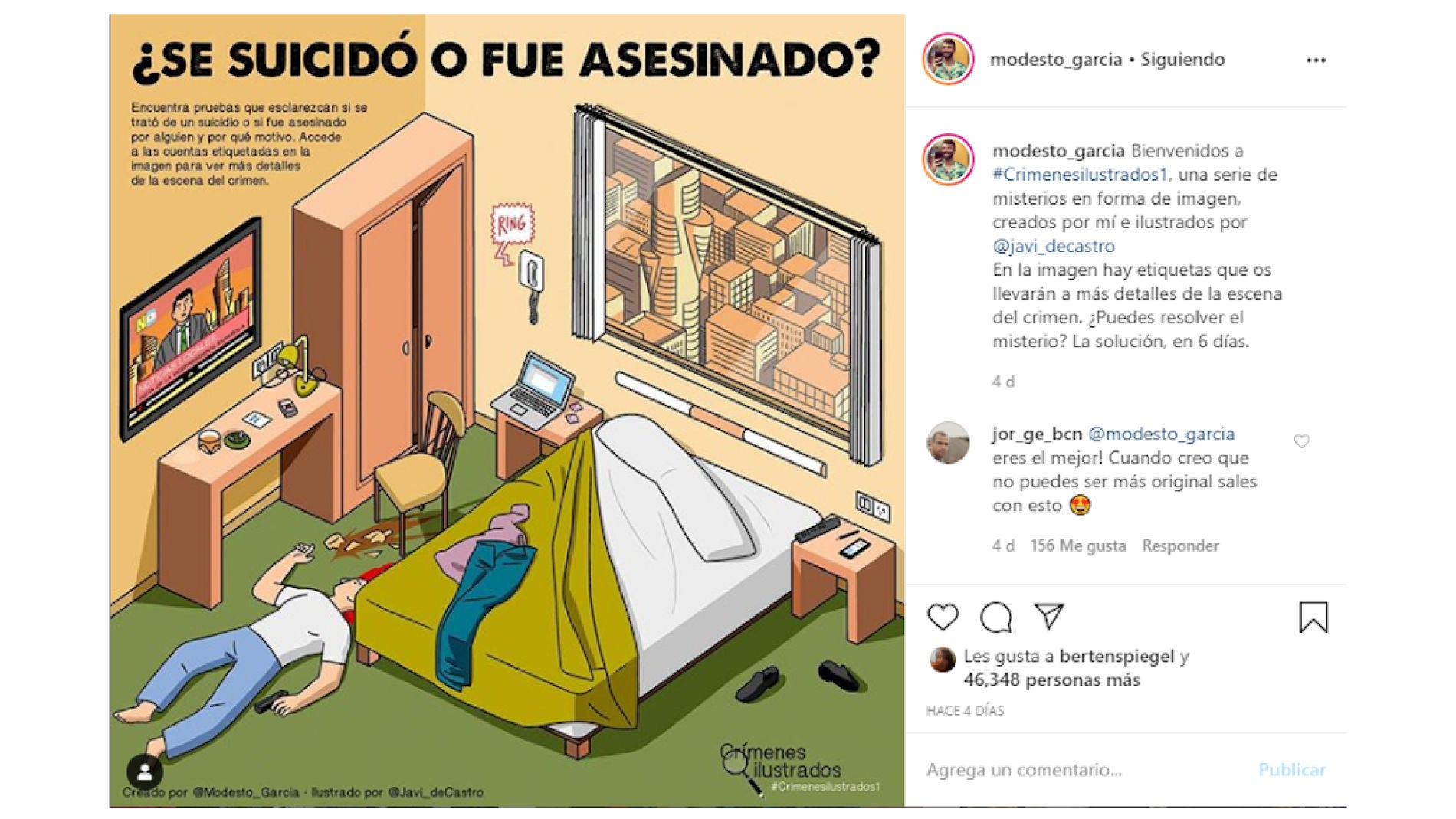 Instagram de @modesto_garcia