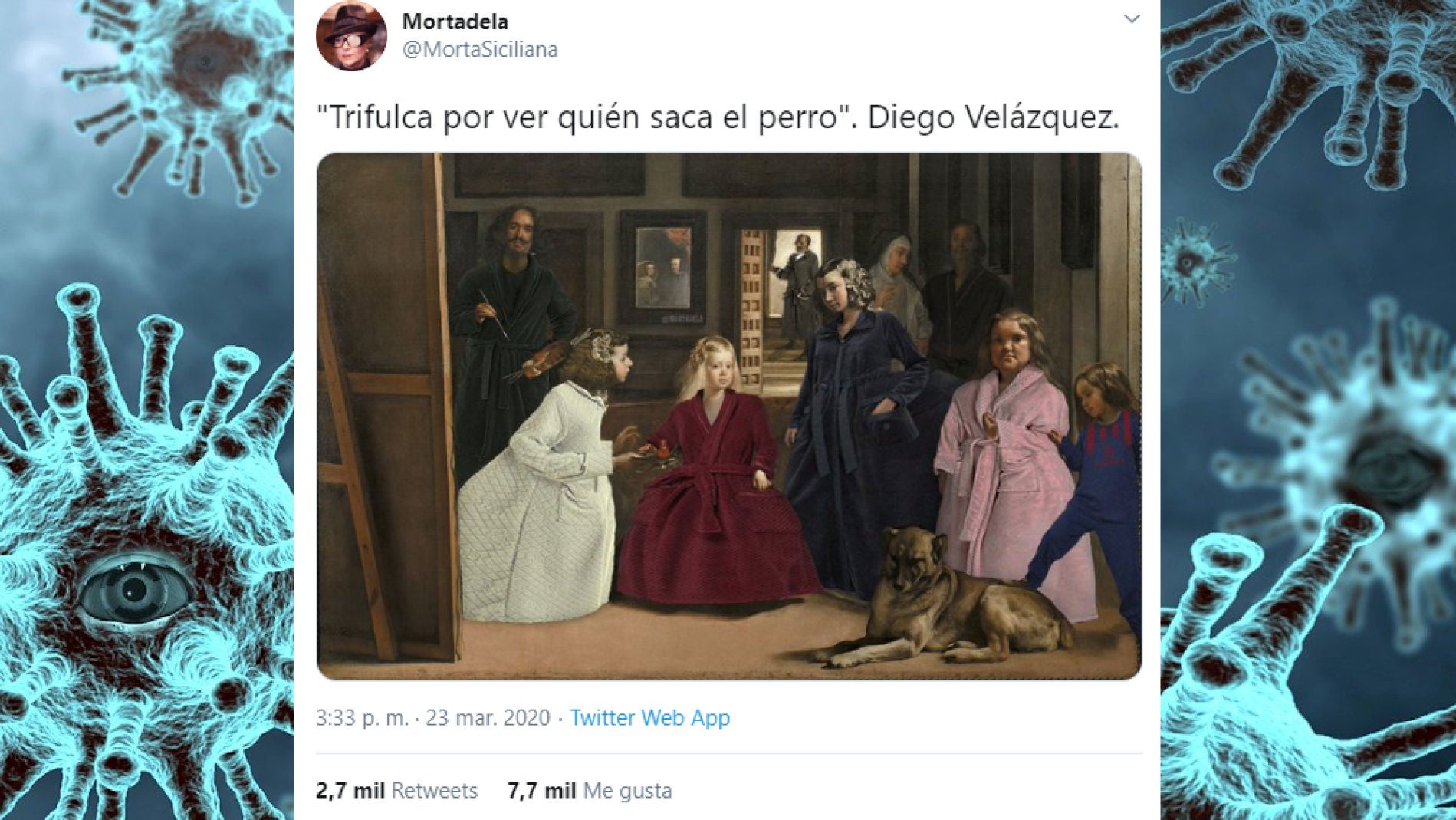 Tuit de @mortasiciliana