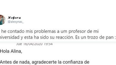 El enternecedor mensaje de un profesor a su alumna que todos están aplaudiendo