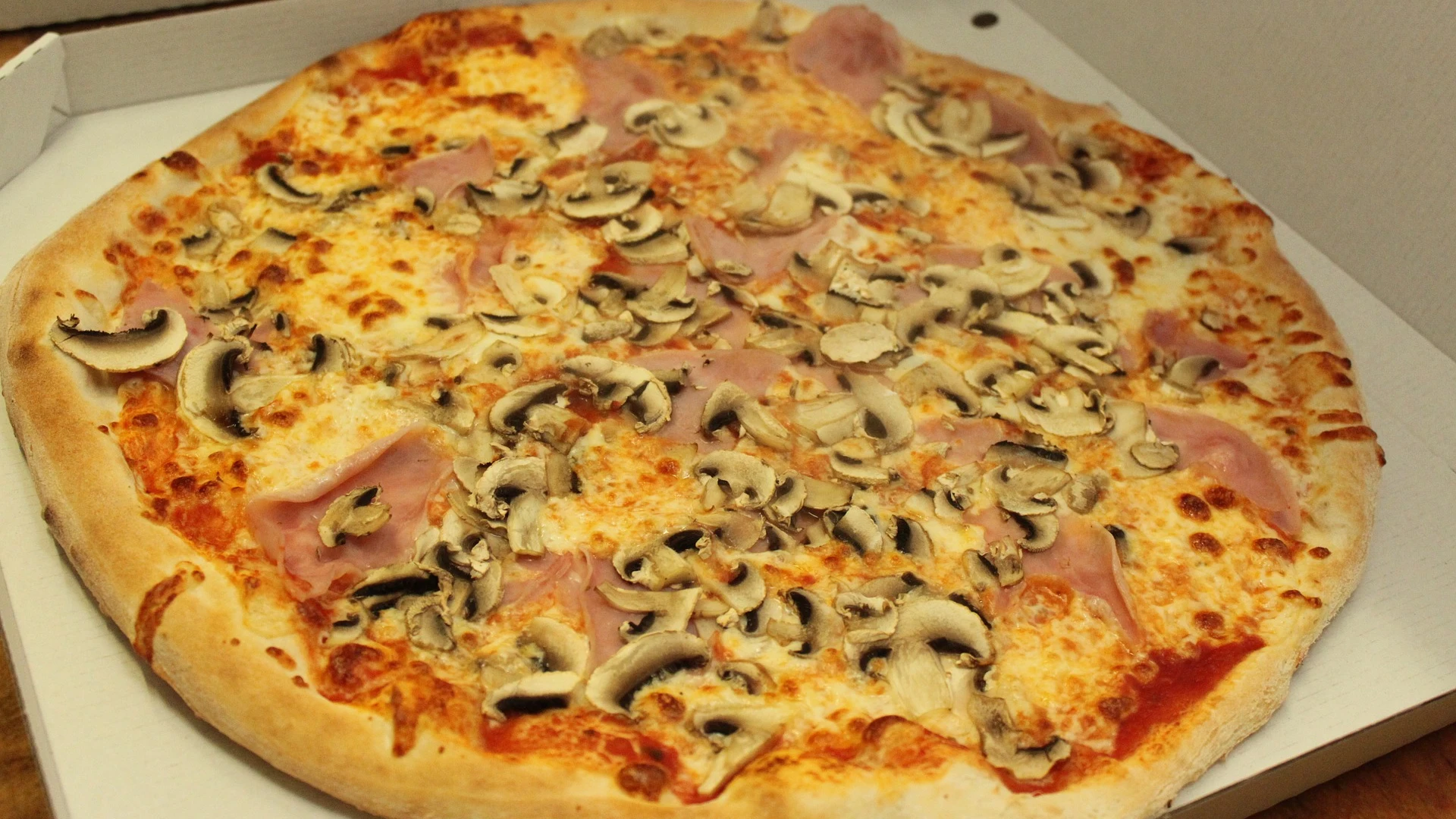 Caja de una pizza Caja de una pizza