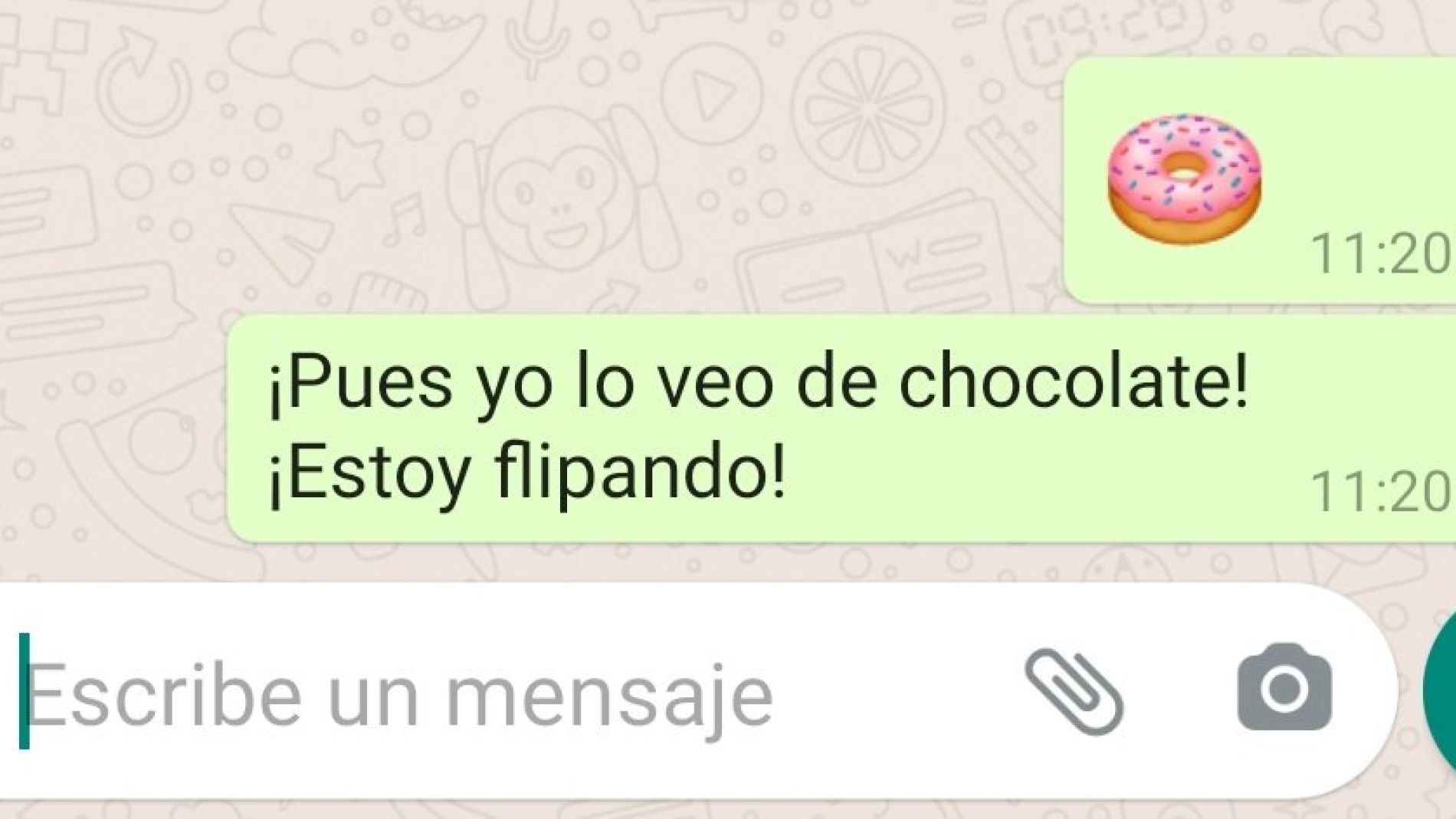 Conversaci&oacute;n de WhatsApp
