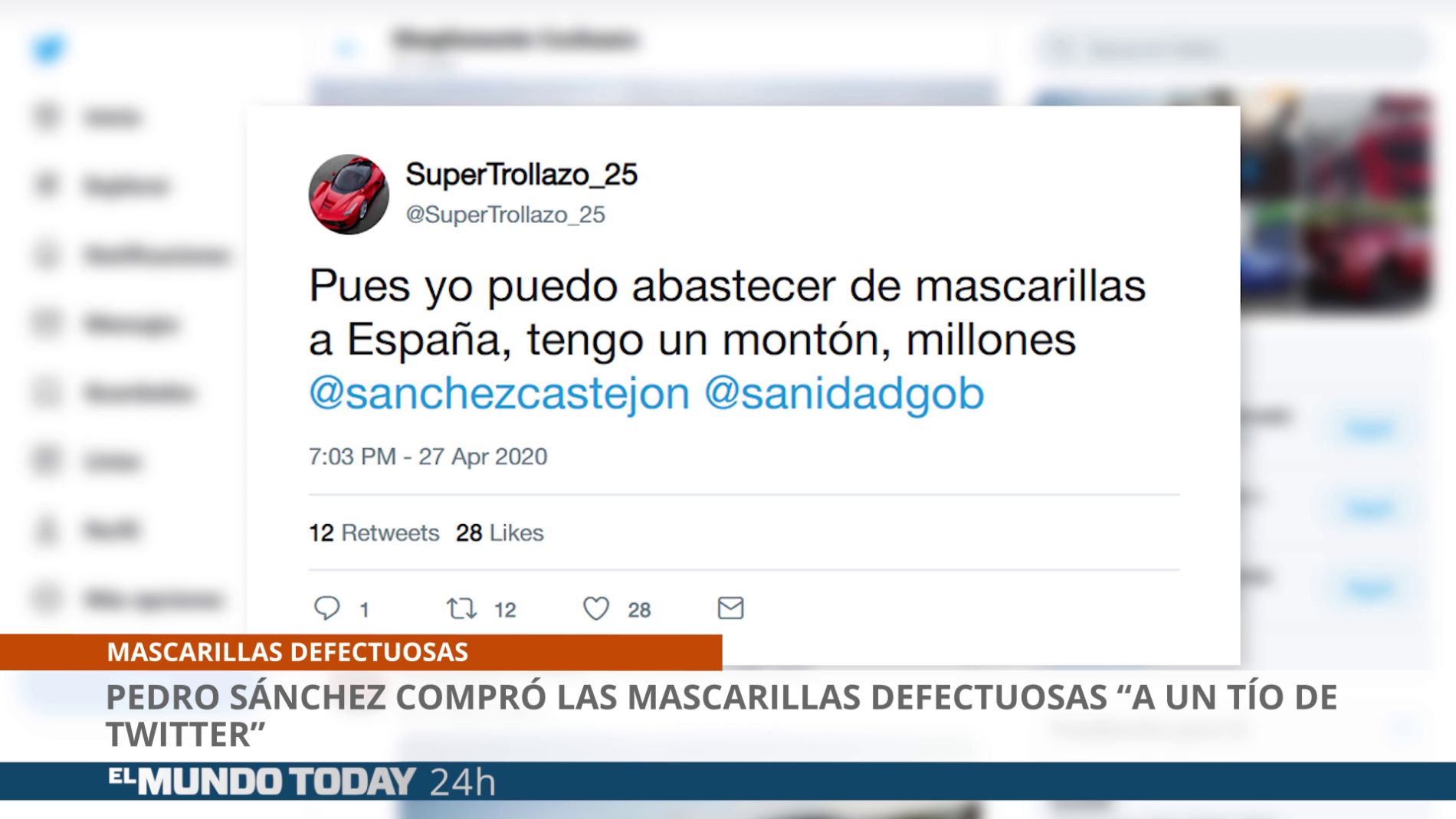 Mascarillas El Mundo Today