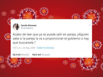Tuit de @camilagimz