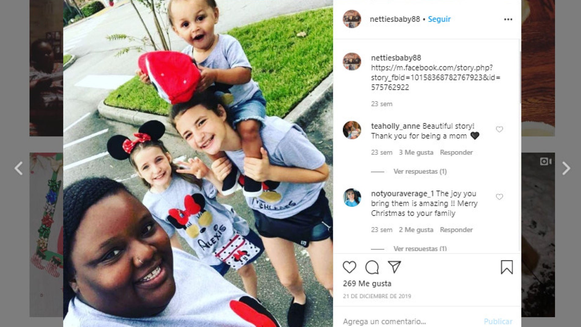 Instagram de @nettiesbaby88