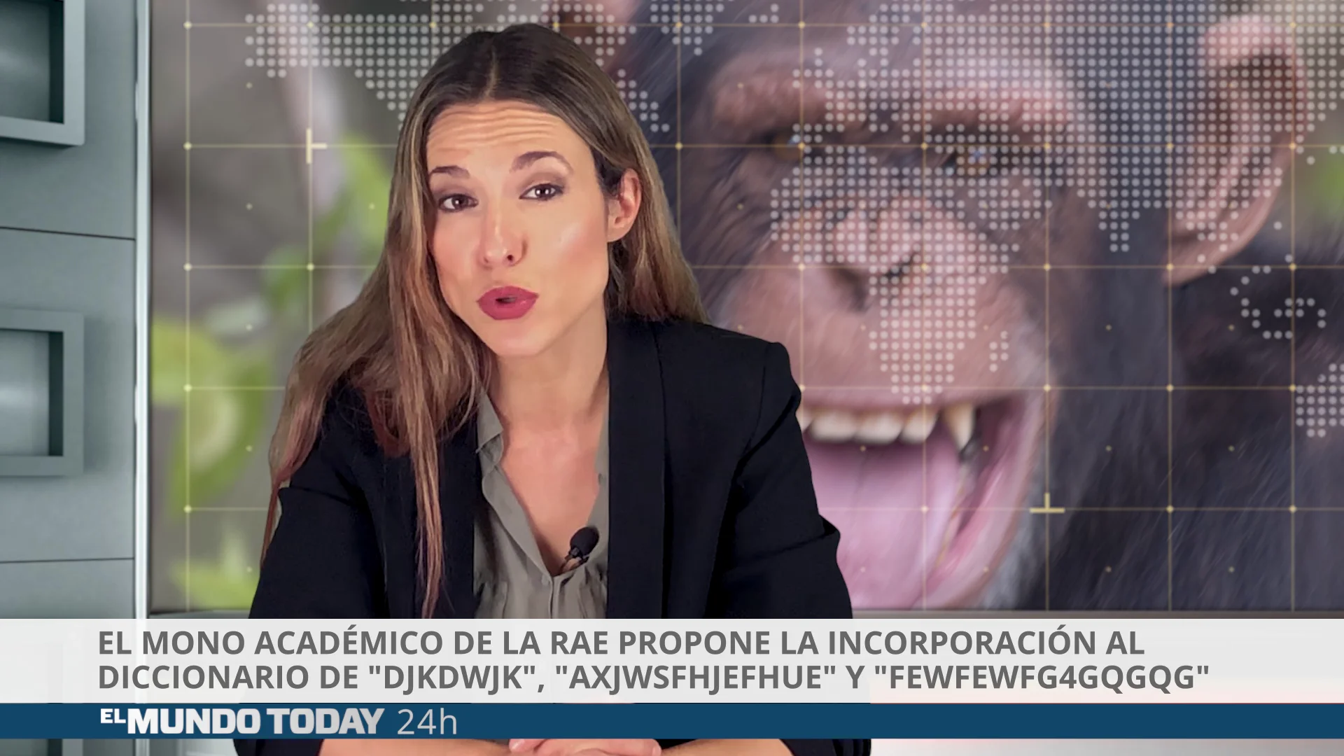 El mono académico de la RAE El mono académico de la RAE