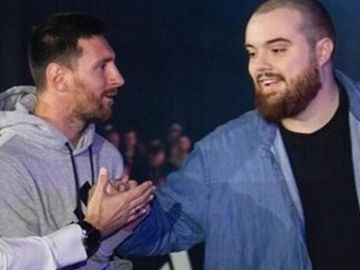 El polémico saludo entre Ibai y Messi
