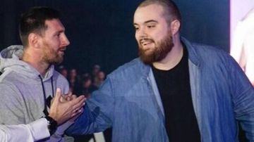 El polémico saludo entre Ibai y Messi