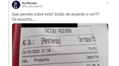 Un euro más en la cuenta de este restaurante genera un gran debate en Twitter: ¿Tú qué opinas?
