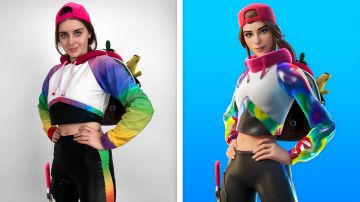 Loserfruit y su skin de Fortnite