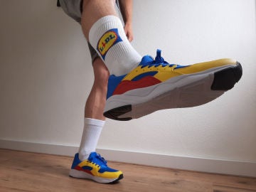 Las zapatillas (y calcetines) Lidl