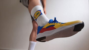 Las zapatillas (y calcetines) Lidl