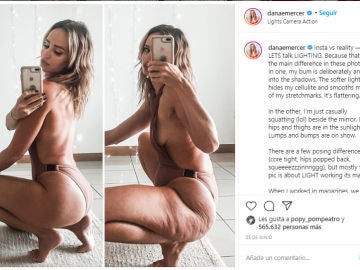 Instagram de la modelo Danae Mercer