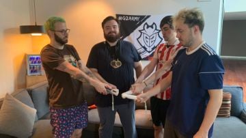 Barbe, Ibai, Ander y Reven, los habitantes de la G2 Creator House