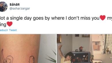 Muestra una foto de su tatuaje con su abuelo y provoca una ola de respuestas
