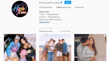 Perfil oficial de The Hype House