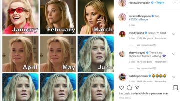Reese Witherspoon ha creado el #2020Challenge