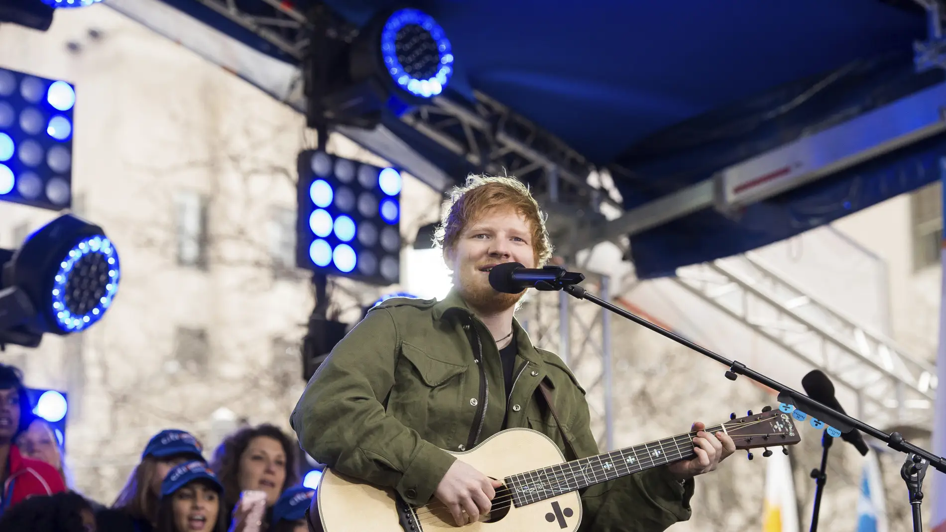 Ed Sheeran en Nueva York