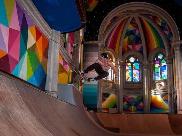 La Iglesia del Skate, en Llanes