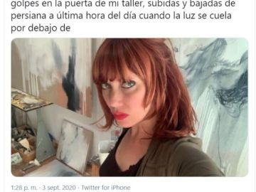 Paula Bonet ha denunciado en redes sociales el acoso continuo que está sufriendo por parte de un desconocido 