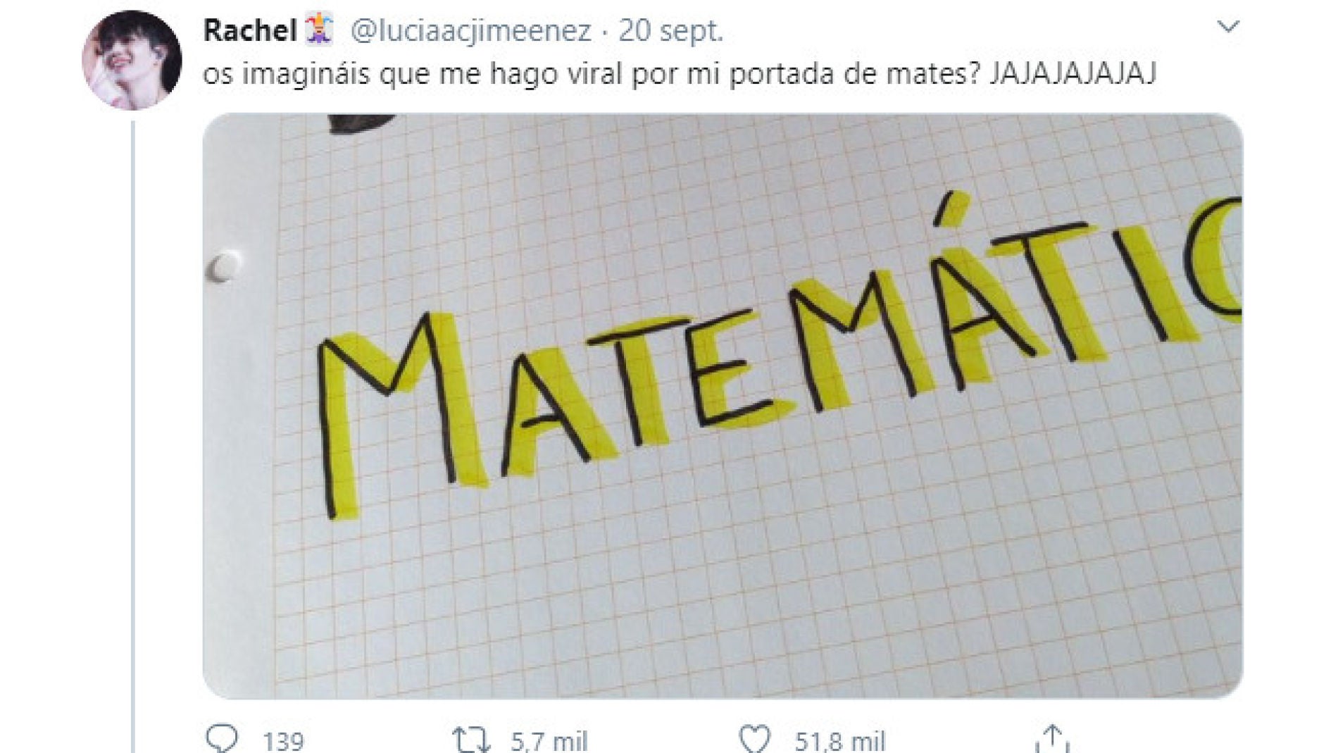 Twitter de @luciaacjimeenez