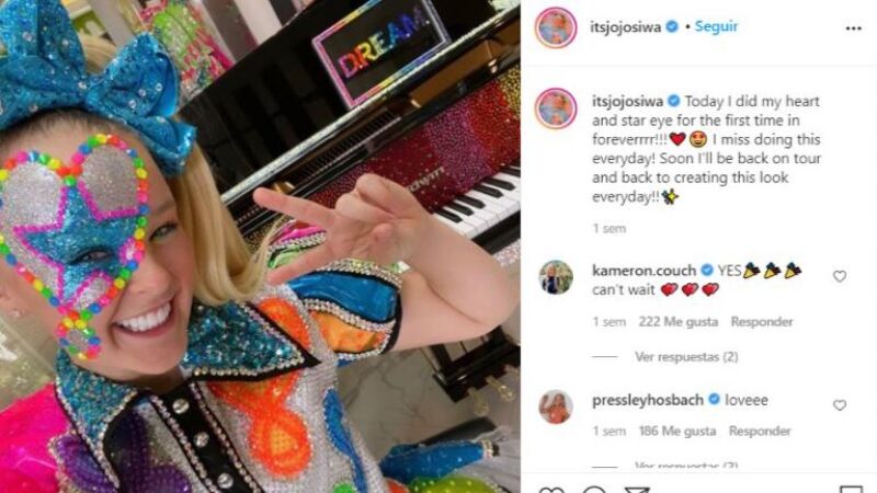 JoJo Siwa revela que tiene novia después de haber salido del armario 