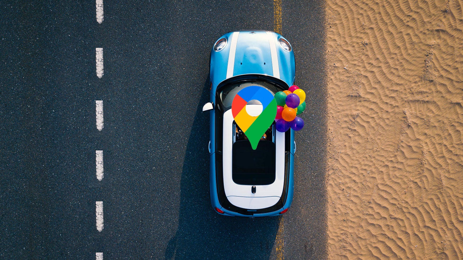Coche y Google Maps